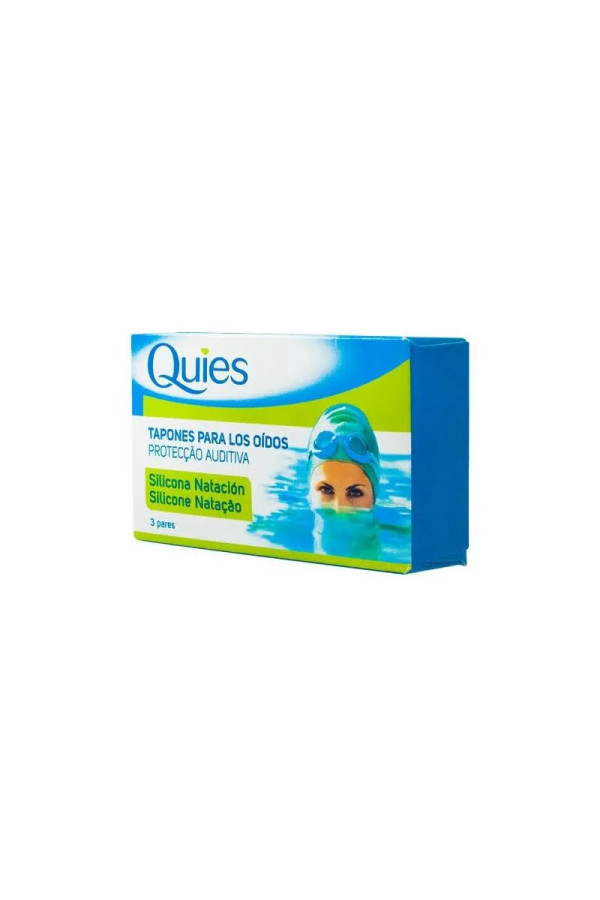 Optik Deiters Quies Silicone Plugs Natation 6 Unités