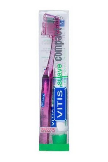 Vitis Brosse À Dents Soft Compact Aloe 15ml