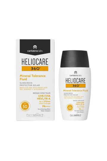 Heliocare 360º Mineral Tolerance Fluid Spf50 50ml