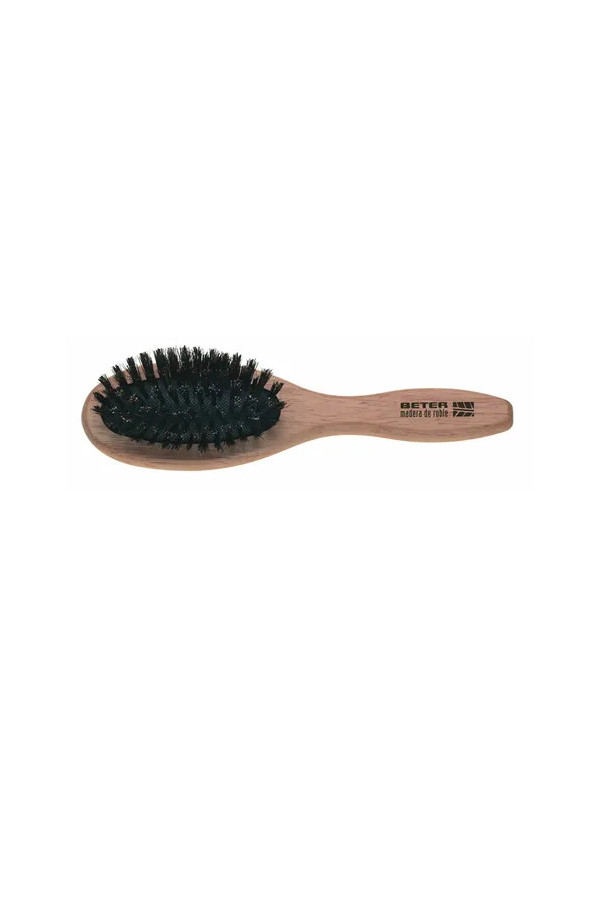 Beter Bamwood Cepillo Pequeño Cerdas Nylon y Bolitas 1 U
