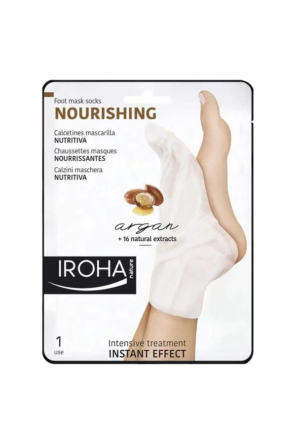 Iroha Nature Argan y Macadamia Nourishing Socks 1 U
