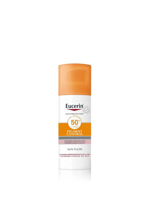 Eucerin Sun Protection Fluid Pigment Control Spf50 Hyperpigmentation Skins 50ml
