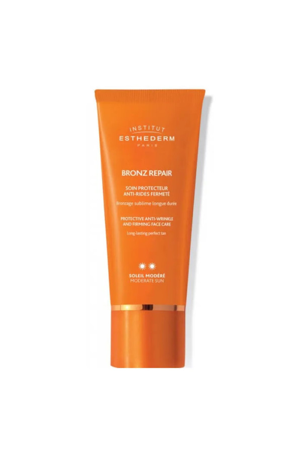 Institut Esthederm Bronz Repair Soin Protecteur Anti Rides Fermeté Soleil Doux Soleil Modéré 50ml