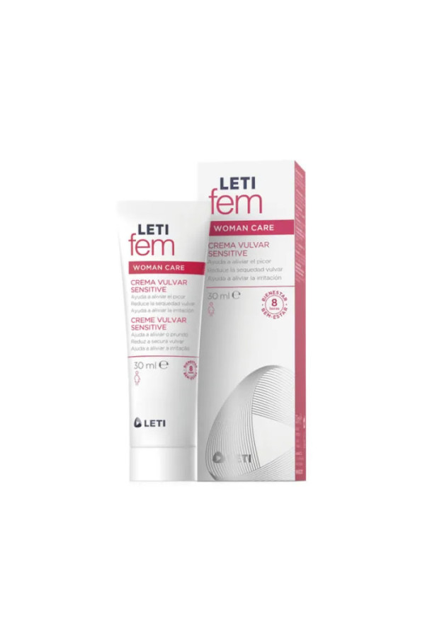 LetiFem Womn Care Crème Vulvaire Sensitive 30ml
