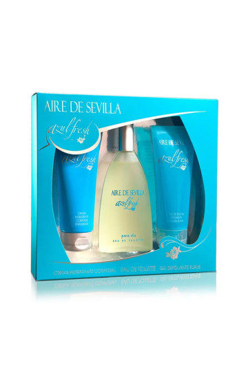 Aire De Sevilla Azul Fresh Eau De Toilette Vaporisateur 150ml Set 3 Piezas