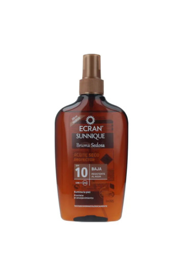 Ecran Sunnique Silky Mist Dry Oil Protector Spf10 200ml