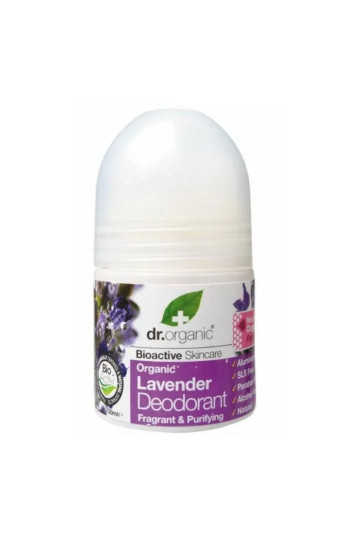 Dr Organic Lavender Déodorant Roll On 50ml