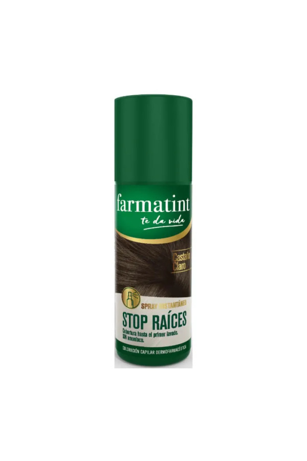 Farmatint Spray Stop Racines Châtain Clair 75ml