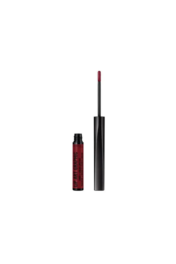 Rimmel London Lip Art Graphic Liner&Liquid Lipstick 810 Be Free