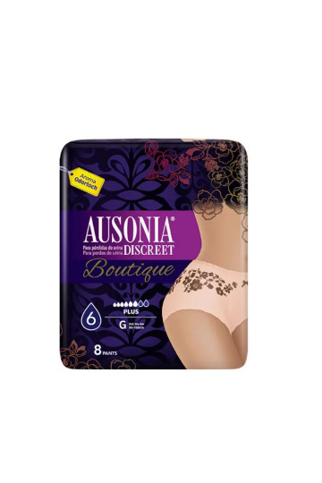 Ausonia Discreet Boutique Braguitas-Pants 8 Units