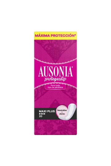 Ausonia Protegeslip Maxiplus Protège 20 Unités
