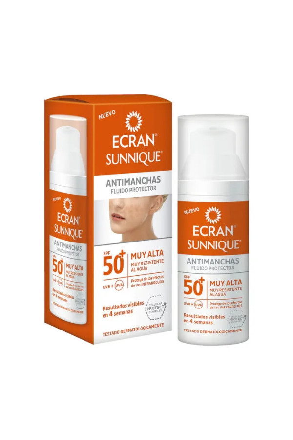 Ecran Sunnique Antimanchas Fluido Protector Spf50+ 50ml