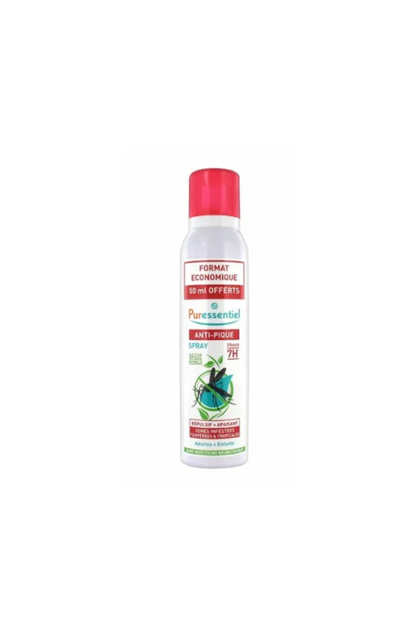 Puressentiel Répulsif Anti-Pique Apaisant Spray 200ml