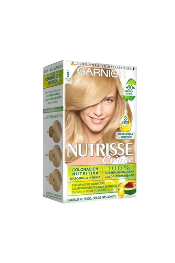 Garnier Nutrisse Crème Nourishing Color 9 Very Light Blonde