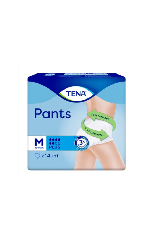 Tena Pants Plus Size Medium 14 Units