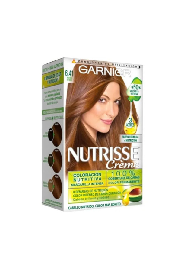Garnier Nutrisse Crème Nourishing Color 6.41 Intense Brown