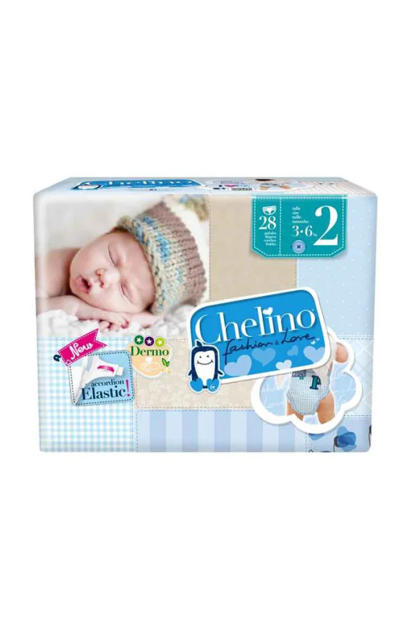 Chelino Fashion&Love Couche T-2 28 Unités