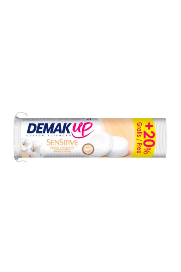 Demak Up Sensitive Disques De Démaquillage 72 Unités