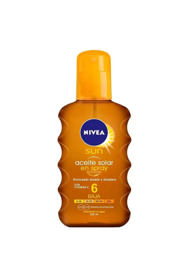 Nivea Sun Huile Vaporisateur Spf 6 200ml