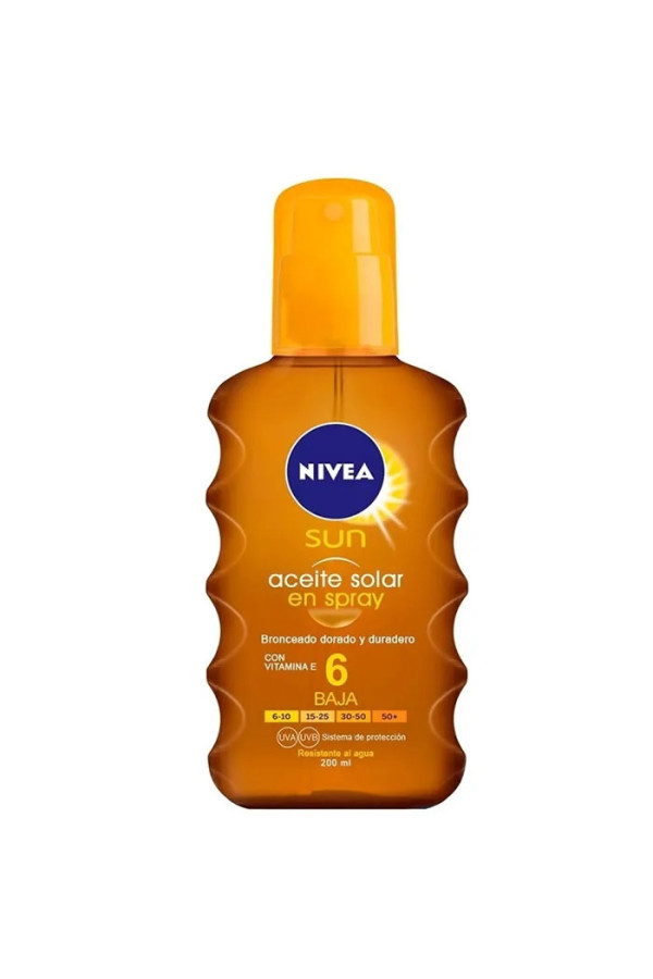Nivea Sun Huile Vaporisateur Spf 6 200ml