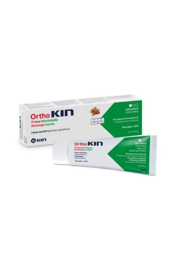 Kin Orthokin Dentifrice Fraise Menthe 75ml