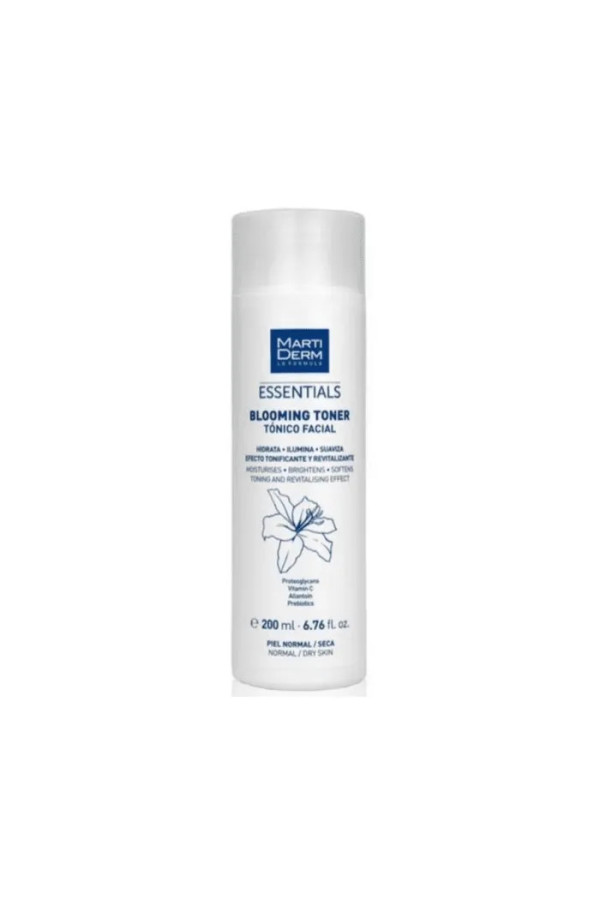 Martiderm Essentials Blooming Toner Peau Normale Sèche 200ml