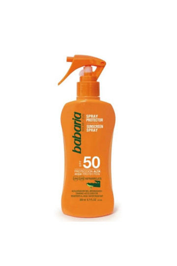 Babaria Sunscreen Lotion With Aloe Vera Spf50 200ml