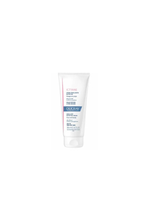 Ducray Ictyane Crème Emolliente Nourrissante 200ml