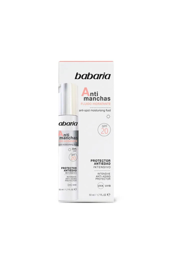 Babaria Antitaches Fluide Hydratant Spf20 50ml