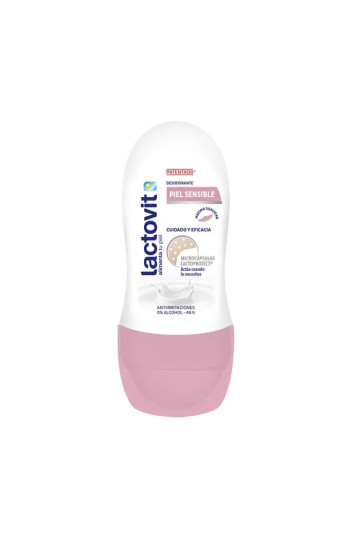 Lactovit Sensitive Déodorant Roll On 50ml