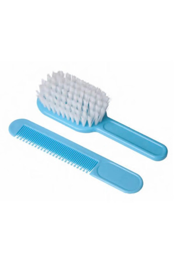 Eurostil Bebe Cepillo Suave Azul 1un Peine 1u