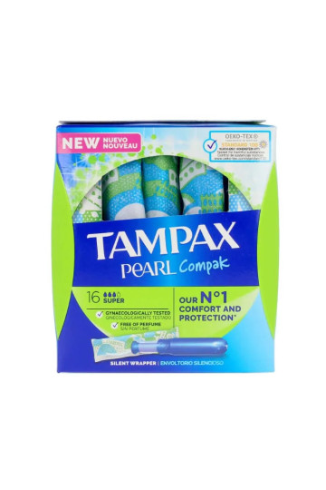 Tampax Pearl Super Format D'essai 18 Unité