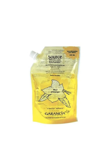 Garancia Source Micellaire Enchanté Démaquillant Eco-Recharge Fleur D'Oranger 400ml