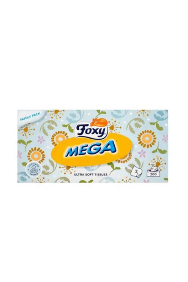 Foxy Mega Tissus 200 Unités