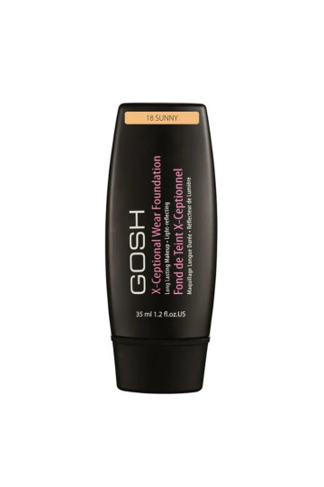 Gosh X-Ceptional Wear Foundation Long Lasting Makeup 18 Sunny 35ml