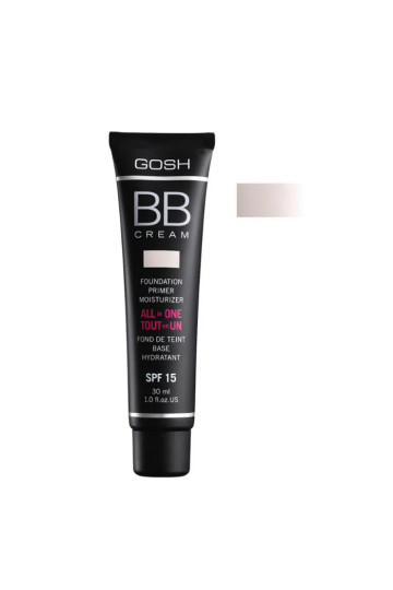 Gosh BB Cream Foundation Primer Moisturizer 01 Sand 30ml
