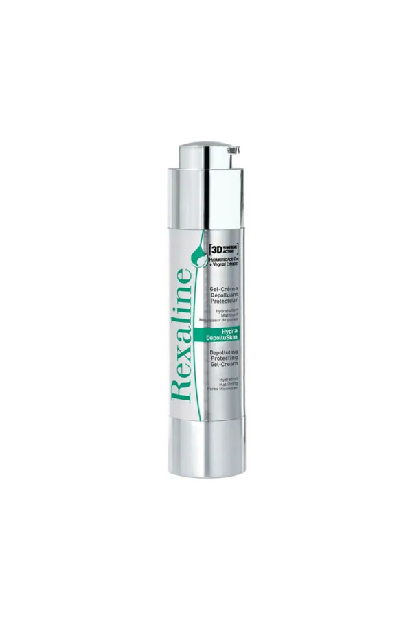Rexaline 3D Hydra-DepolluSkin Gel-Crème Dépolluant Protecteur 50ml