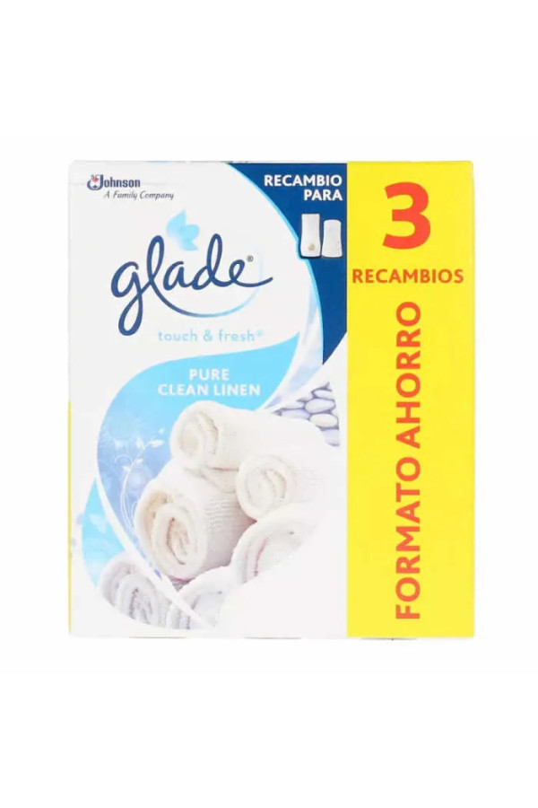 Glade Touch And Fresh Pure Clean Linen 3 Refill