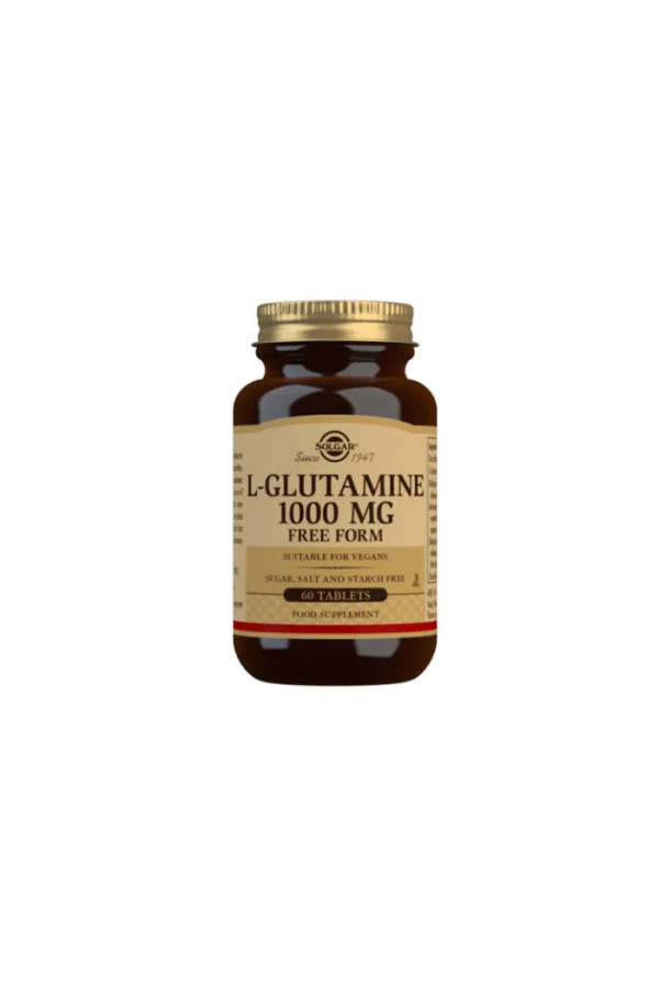 Solgar L-Glutamine 1000 mg Tablets -Pack of 60