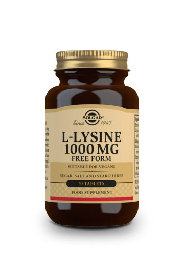 Solgar L-Lisina 1000mg 50 Tablets