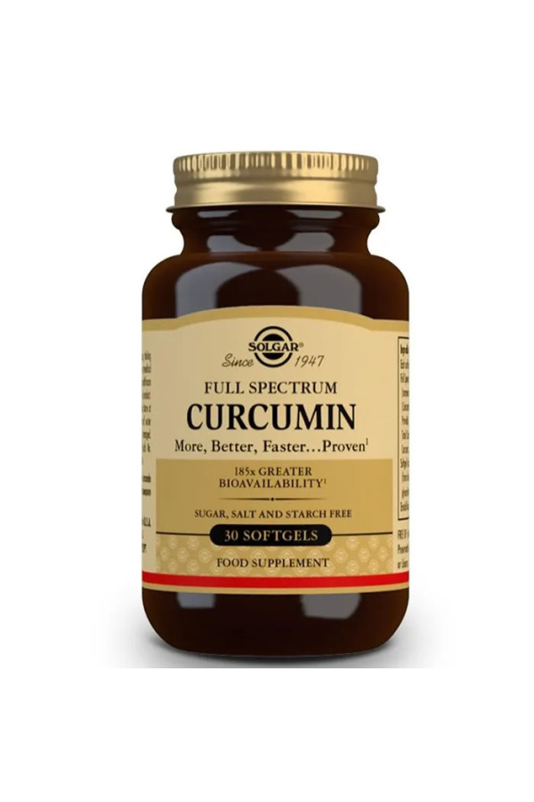 Solgar Curcumina Full Spectrum 30 Capsules