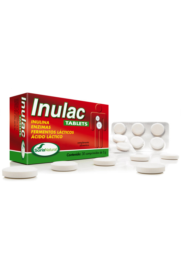 Soria Inulac Tabletas 30 Tabletas