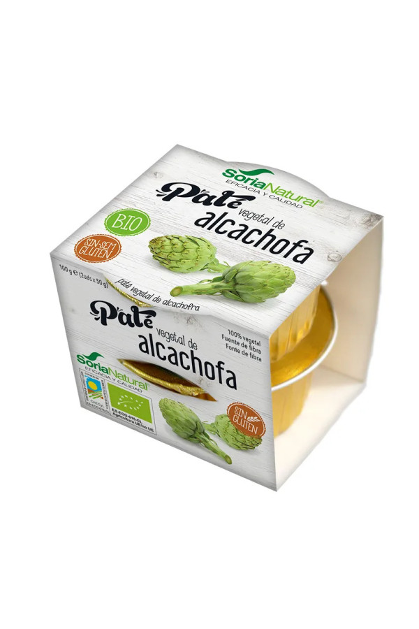 Alecosor Pate Vegetal De Alcachofa Faja 2 Ud X 50g