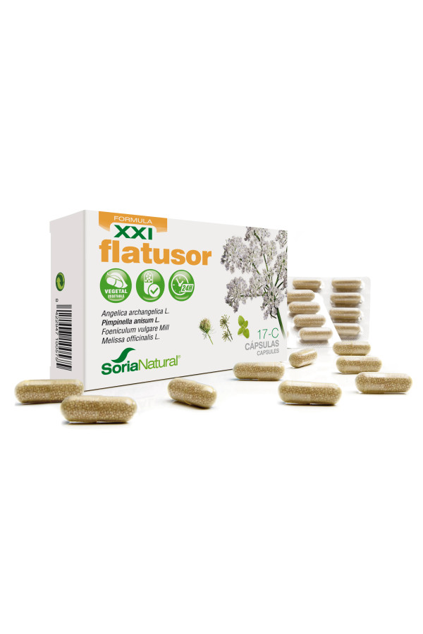 Soria 17-C Flatusor 30 Caps Liberacion Prol Sxxi