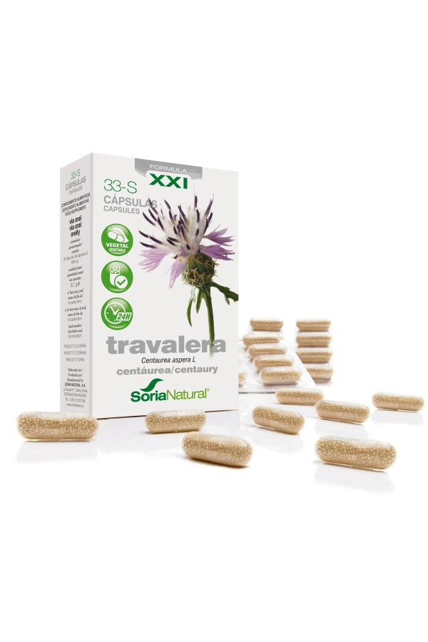 Soria 33-S Travalera 200 Mg 30 Caps