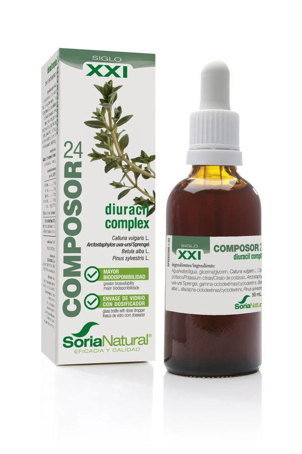 Soria Composor 24 Diuracin Complex Siglo Xxi 50ml