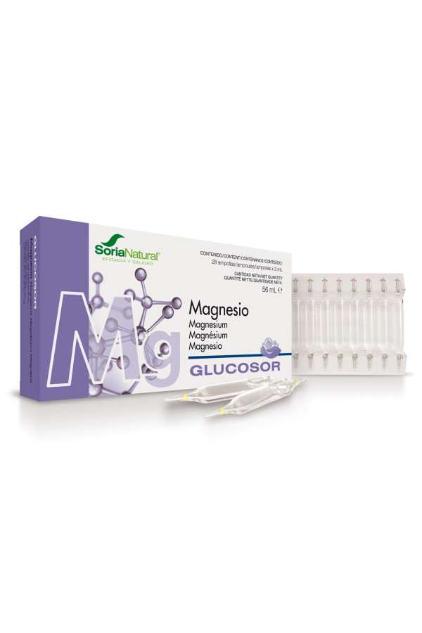 Soria Glucosor Magnesio 28 Viales X 2ml