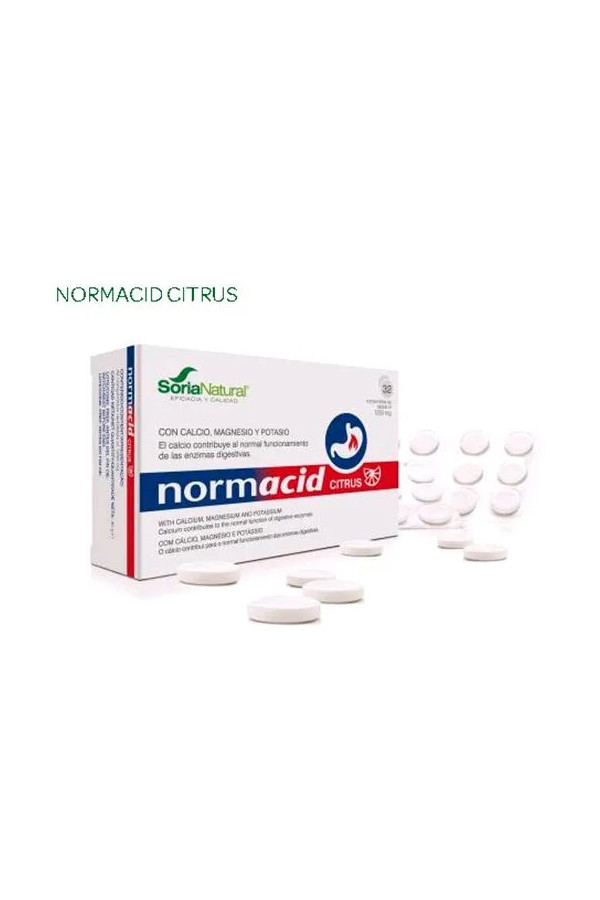 Soria Normacid Citrus 32 Comp X 1250 Mg