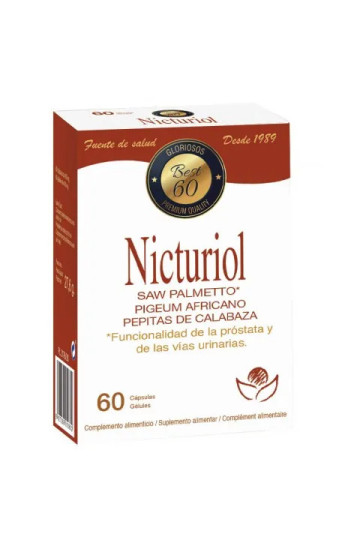 Bioserum Nicturiol 60 Caps Herbecom Saw Palmeto