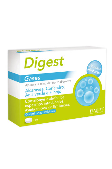 Eladiet Bigest Digest Gases 60 Comp